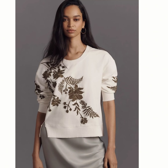 Anthropologie Crew Neck Sweat